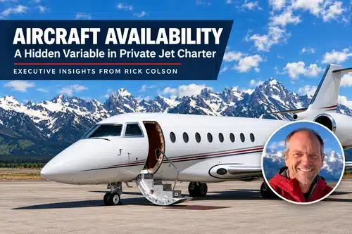 Colorado private jet aircraft availability explained by Rick Colson